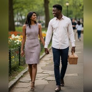 Alberto Biani Pink Dress with Design